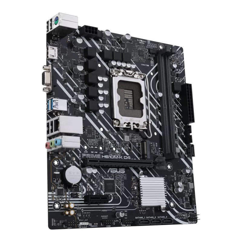 مادربرد ASUS PRIME H610M-K D4 با سوکت LGA1700